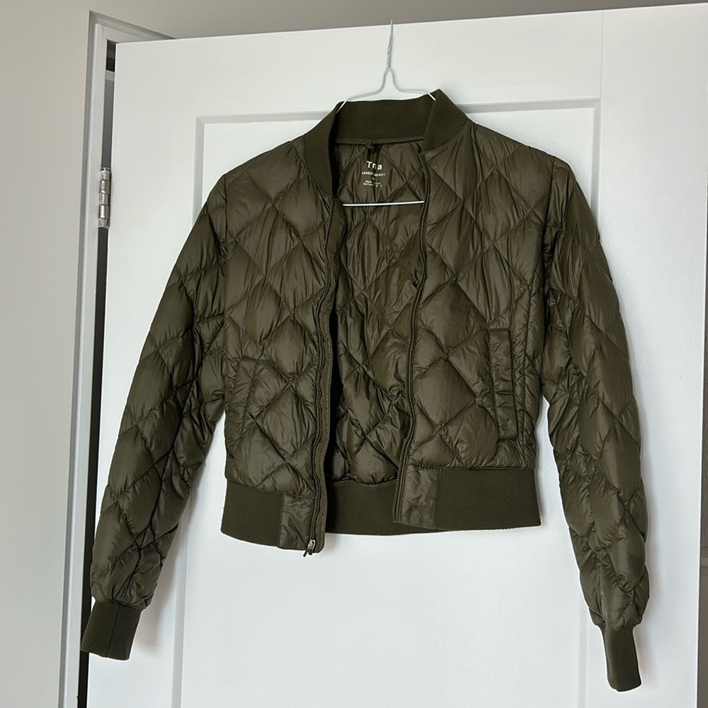 TNA travel style zip up jacket